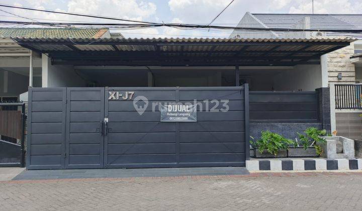 Dijual Cepat Rumah Lebar 9 Lokasi Di Griya Babatan Mukti Kt 1