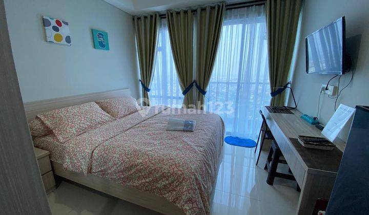 Dijual Cepat Apartemen Studio Full Furnished Puri Mansion Kembangan 1