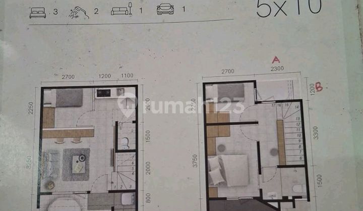 Rumah Grand Eastern 2 Lt Dekat Its Pakuwon City Siap Huni Murah B 2