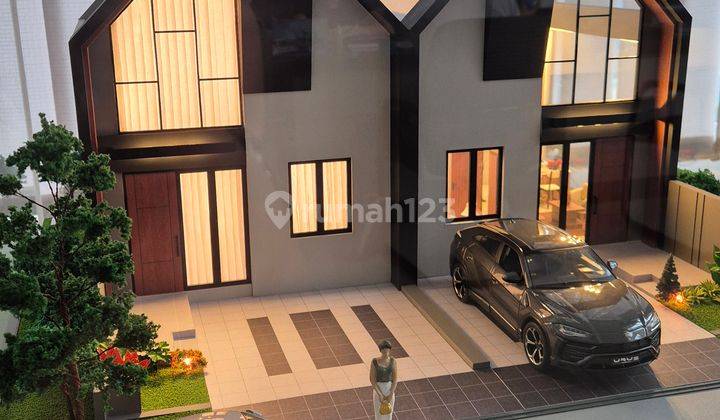 Rumah Baru Model Scandinavian 1 Lt/2 Lt Lokasi Deltasari Waru Sby Hrg Perdana 1