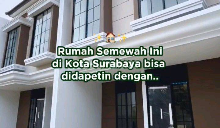 Rumah Cluster 2 Lt Modern Minimalis Dekat Pakuwon City Mal Kampus Its Listrik Underground 700 Jutaan 1