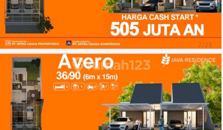 Rumah Modern Minimalis Di Sukodono Gedangan Sda 500 Jtan Tanpa Dp 2