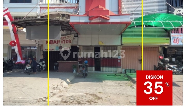 For Sale, Auctioned Shop House in Ketintang Baru Selatan, Surabaya 1