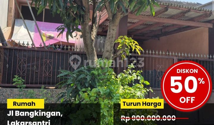 Dijual Rumah Lelang 400 Jutaan di Jl Bangkingan Lakarsantri Surabaya