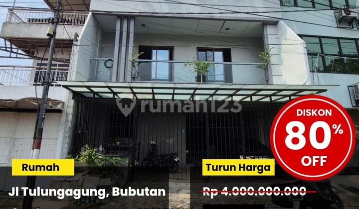 Dijual Rumah Lelang di Jl Tulungagung Bubutan Surabaya Pusat