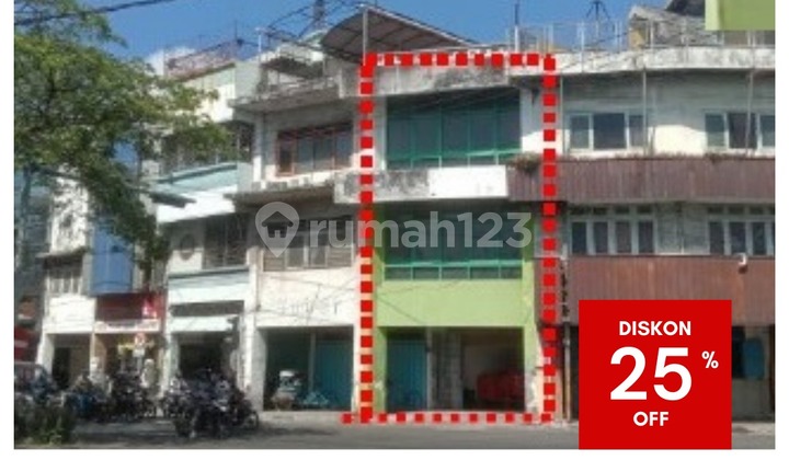 Dijual Ruko Lelang di Jl Bunguran Pabean Cantian Surabaya