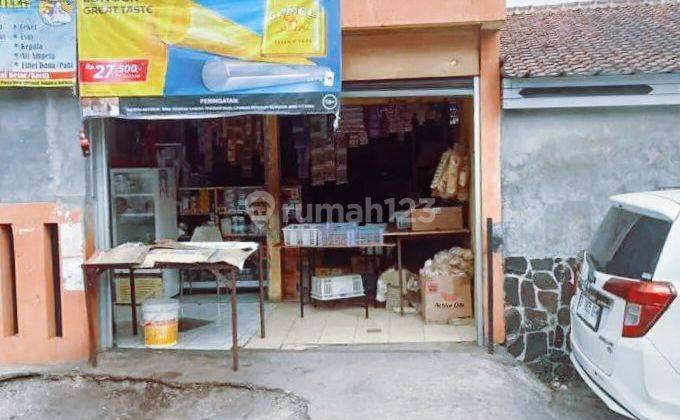 Di jual rumah + warung / tempat usaha 1