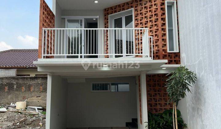 Rumah Modern Tropis Dalam Cluster+ Attic Room Bagus 1