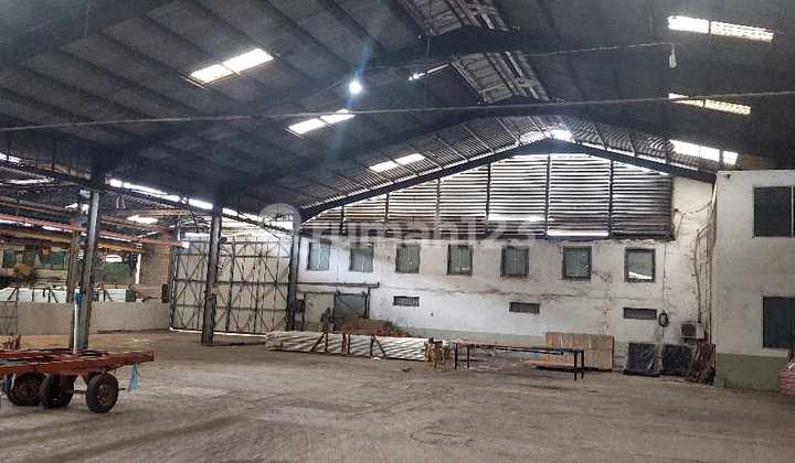 Disewa Gudang Ijin Industri + Kantor 2 Lt Di Kawasan Strategis Jurumudi Tangerang 1