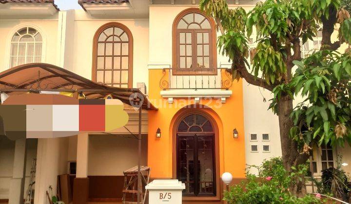 Dijual rumah Townhouse 2lantai gaya Mediterania,di kayu mas raya ,jakarta timur 1