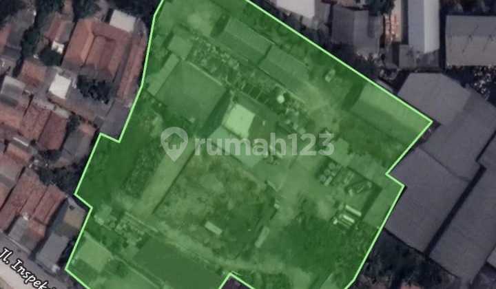 Land for Sale with Building Bonus Ex Factory at Kalimalang Inspection, East Bekasi. Land for Sale with Building Bonus Ex Factory at Kalimalang Inspection, East Bekasi.