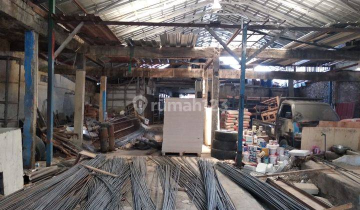 Gudang Workshop Siap Pakai,harga di Bawah Njop di Jalan Raya Jakarta Bogor,kramat Jati,jakarta Timur 1