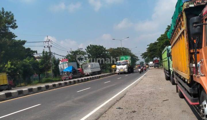 Tanah Kavling Darat Siap Bangun,harga Murah,cocok Untuk Gudang,pool Truk Dan Alat Berat,lokasi Strategis di Jalan By Pass Sidoarjo,krian Desa Sidomulyo,jawa Timur  2