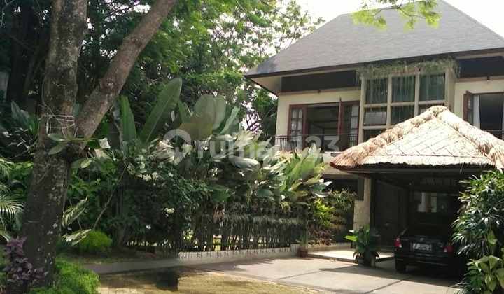 Rumah Hook Ala Bali Tropical 4+2 Kamar Luas 500M Bsd Dekat Tol