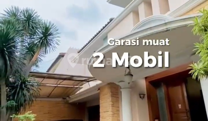 Rumah 3 Lantai Hook Luas 1200m 10 Kamar Bintaro Dekat Pintu Tol