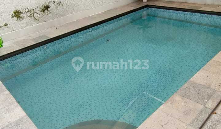 2-Storey House with Private Swimming Pool, 4 Bedrooms, 260M Area, Depok