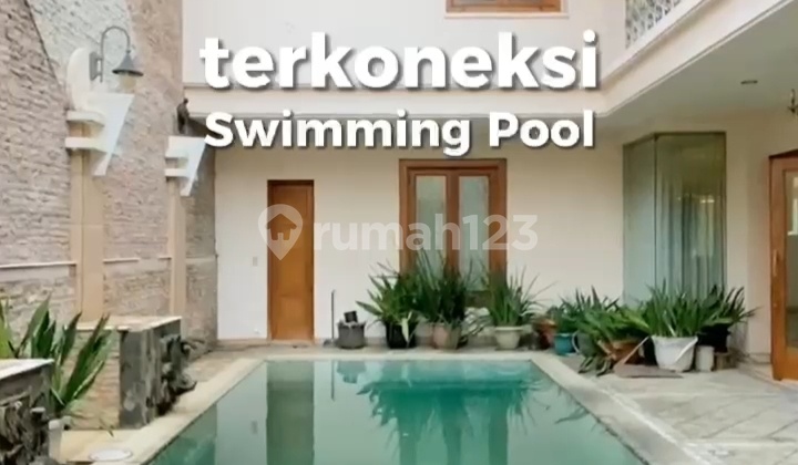 Rumah 3 Lantai Hook Luas 1200m 10 Kamar Bintaro Dekat Pintu Tol