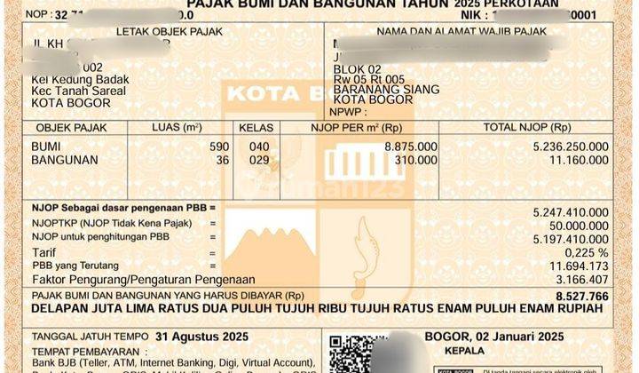 Dijual Cepat Tanah 600 Meter Pinggir Jalan Kedungbadak Dekat Mall Yogya 2