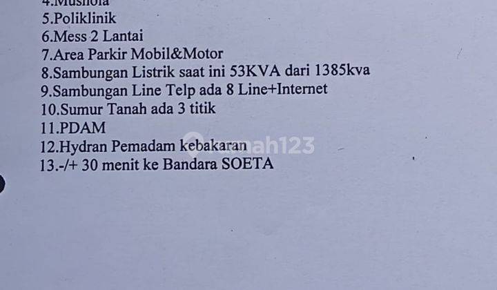 Ex Pabrik Sepatu Bagus Sekali N Terawat Dengan Amdal B3 2