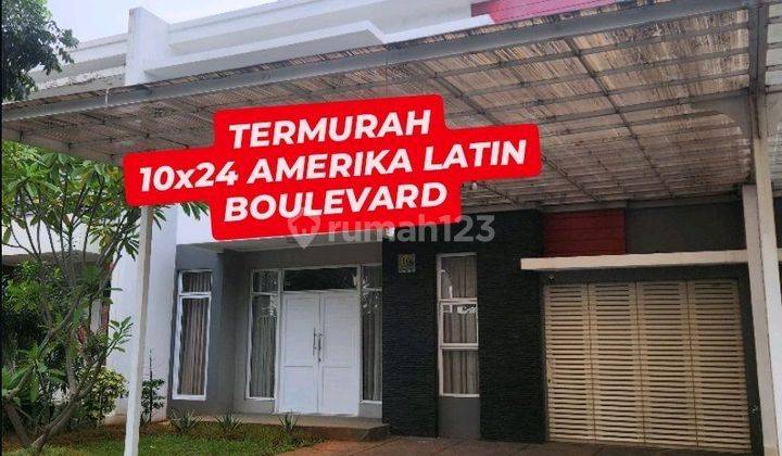 Super Murah 10x23 Boulevard - Geeenlake Green Lake Amerika Latin 2 Lantai Bagus Shm Utara 1