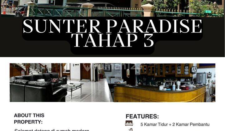 Di jual Rumah Siap Huni di Sunter paradise 3 di Sunter paradise 3 1