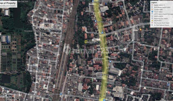 Dijual Atau Disewakan Tanah di Pancoran Mas, Depok SHM 2,304 m² 2