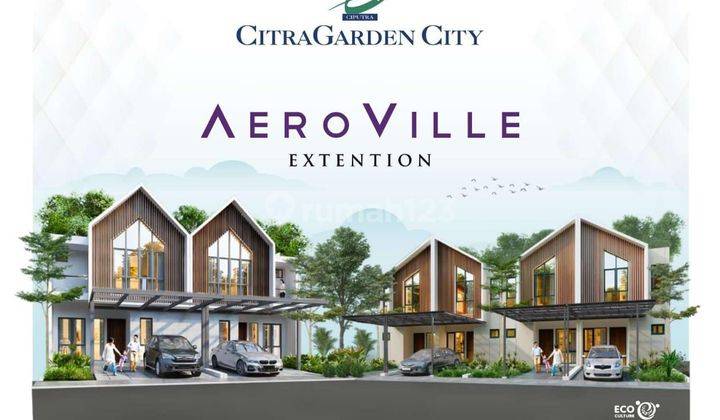 RUMAH AEROVILLE CITRA GARDEN CITY TIPE ACACIA 7X15 2 LANTAI BISA KPR

 1