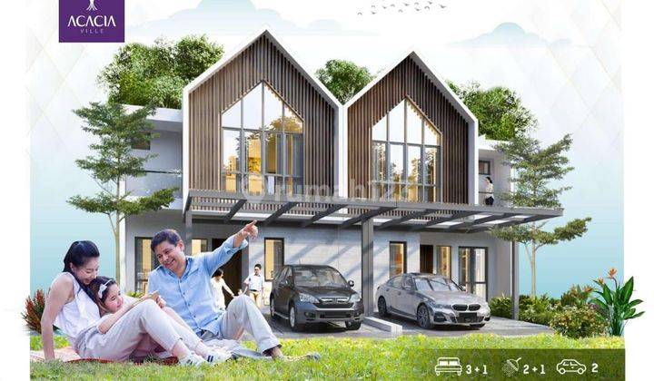 RUMAH AEROVILLE CITRA GARDEN CITY TIPE ACACIA 7X15 2 LANTAI BISA KPR

 2