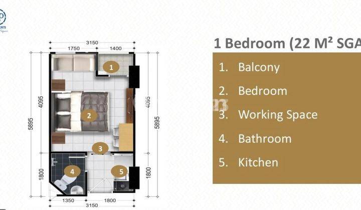 Apartement Ekslusive Siap Huni Di Pusat Kota Semarang 2