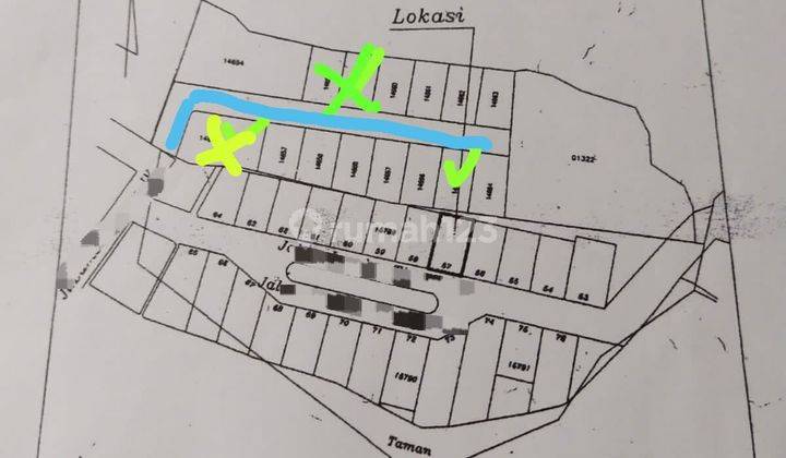 Tanah Kavling Di Belakang Griya Makrik Asri 100 m² SHM Di Perumnas Kota Bekasi  2