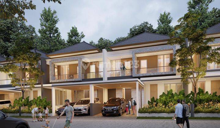 Rumah Mewah 2 Lantai Baru di Cluster Ibiza Perumahan Elit Poj City, Semarang Barat Type 9 Grande SHM 1