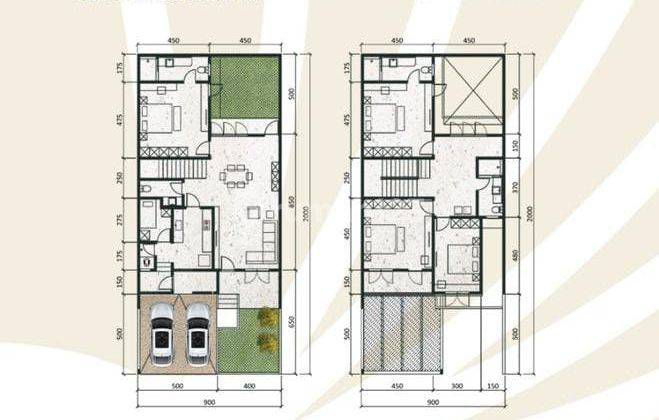 Rumah Mewah 2 Lantai Baru di Cluster Ibiza Perumahan Elit Poj City, Semarang Barat Type 9 Grande SHM 2