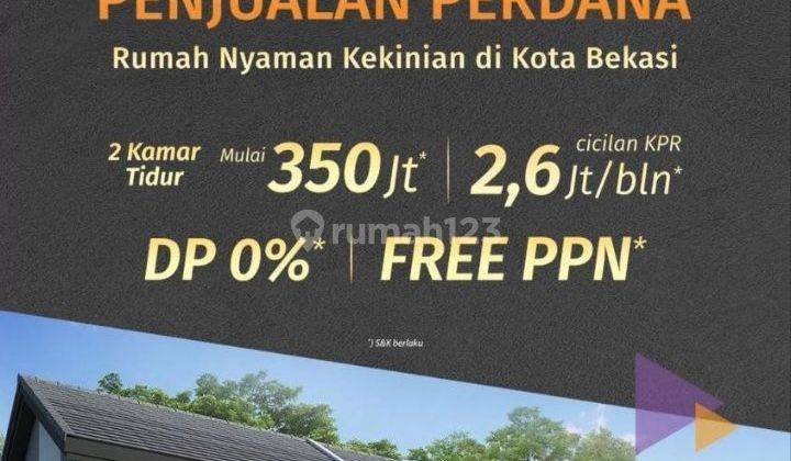 DP 0% RUMAH BARU SIAP HUNI SUMARECON BEKASI  1