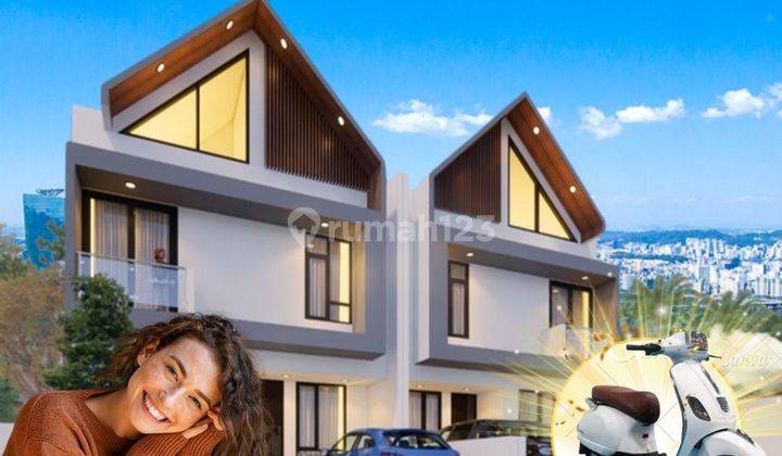 Jual Rumah 2 Lantai Bernuansa Villa Di Joga 1