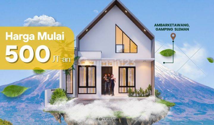 Rumah 2 Lantai Siap Huni Dan Baru di Jogja 1