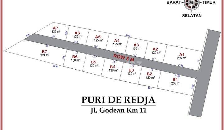 Tanah Murah di godean Harga 1jt-an Sleman Jogja 2