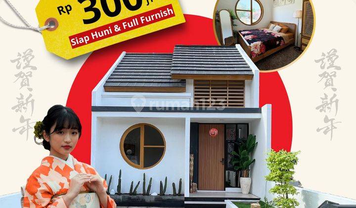 Hunian Jepang Murah Full Furnished di Jogja Barat Nyaman Dan Langsung Huni 1