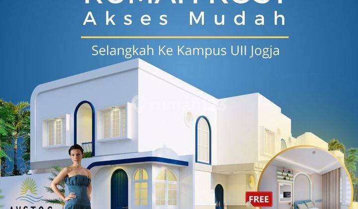 Rumah Kost Full Furnish Mepet Kampus Uii Jogja SHM Pribadi 1