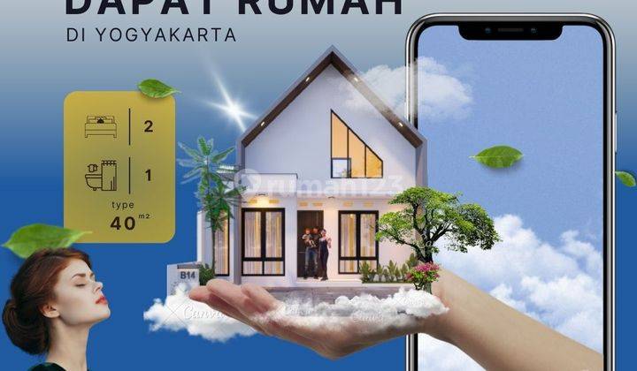 Rumah Murah Baru 1 Lantai Dekat Pusat Kota Jogja 1