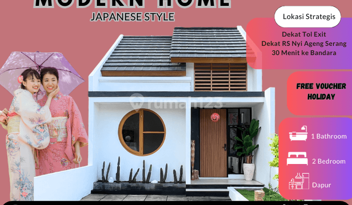 Rumah Murah Japanese Style Mulai 370 Jtan 1