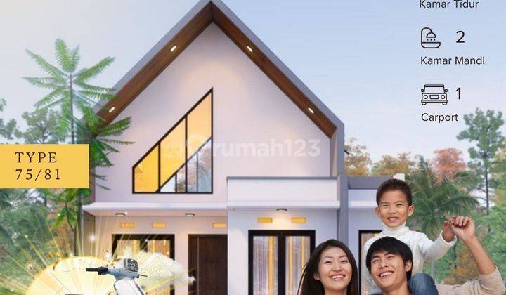 Rumah Murah 2 Lantai di Jogja Dekat Pusat Kota 1