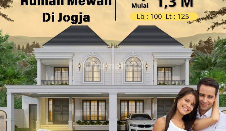 Rumah 2 Lantai Mewah Baru di Jogja Dekat Bandara 1