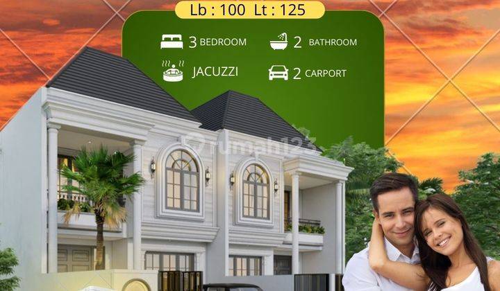 Rumah Baru 2 Lantai Dekat Pusat Kota Jogja 1