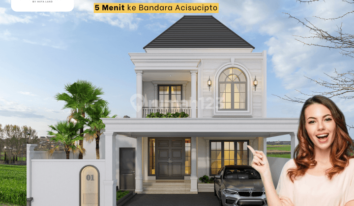 Rumah 2 Lantai di Jogja Hunian Modern, Nyaman Untuk Keluarga  1