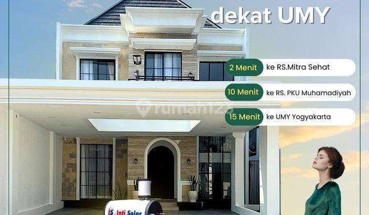 Rumah Klasik Jogja Include Private Poll Bonus Solar Heater Dan Ac 1