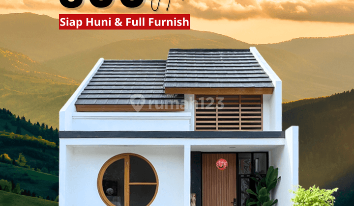 Rumah Murah 1 Lantai Desain Sederhana, Fasilitas Lengkap  1