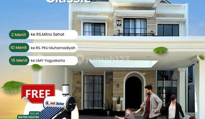 Rumah Elite Jogja Akses Lebar Jalan Aspal Dekat Citragrand Gamping 1