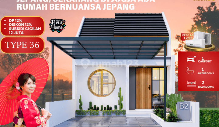 Jual Rumah Murah Nuansa Jepang, Interior Murah 1