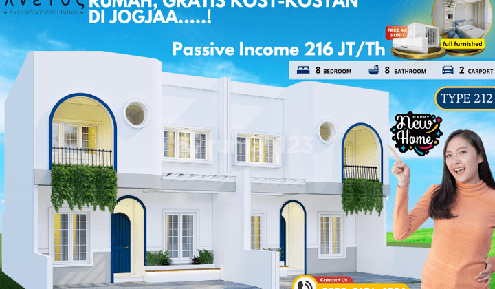 Jual Rumah Koast Mewah, Investasi Hari Tua 1