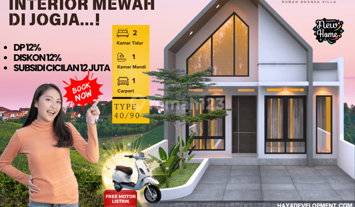 Rumah Murah Harga Minimalis di Jogjaa 1